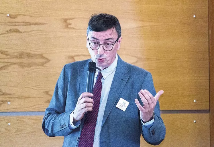 Roland de Lary, directeur général du CNPF.