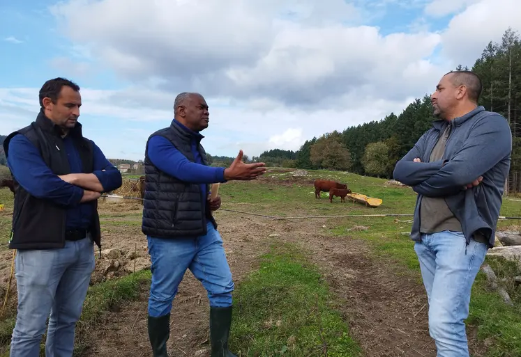 préfet puy de dôme joel mathurin visite ferme novembre 2024