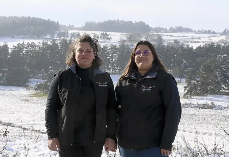 Marie-Lucie Portalier, à gauche, et Marie Sabatier, renouvellent BFA