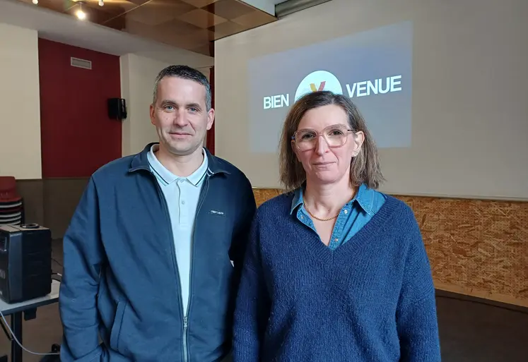 Julien Segalen et Virginie Garnier ont animé cette assemblée de section.