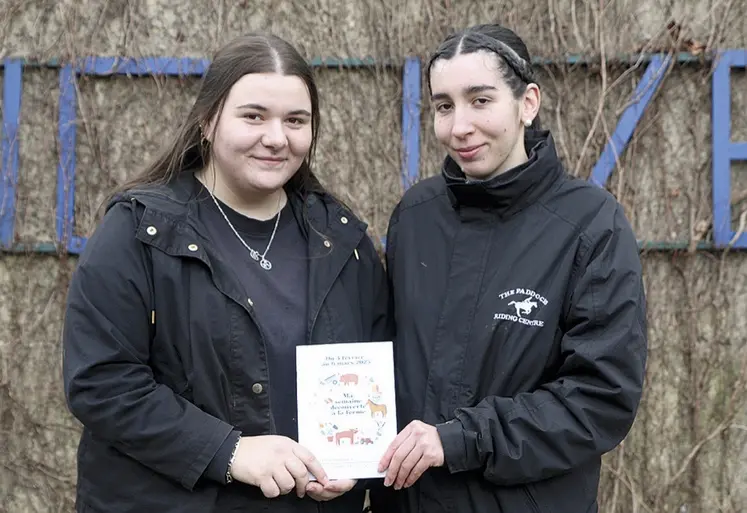 Manon Pons et Léane Coudère