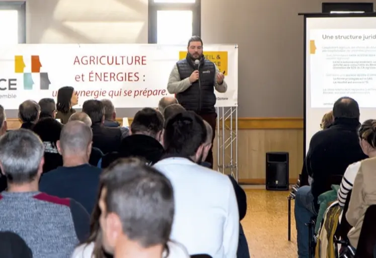 Gaël Duszynski, conseiller énergie au Cerfrance Terre d'Allier