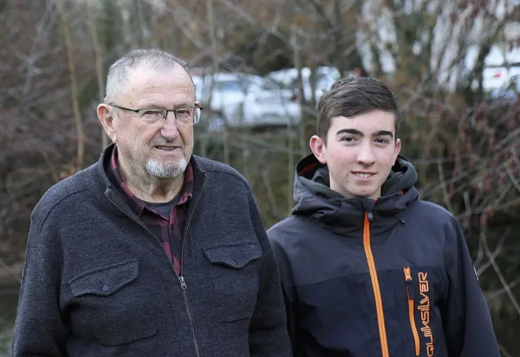 Paul Blanc et Jean Osty, deux générations de pêcheurs côte-à-côte