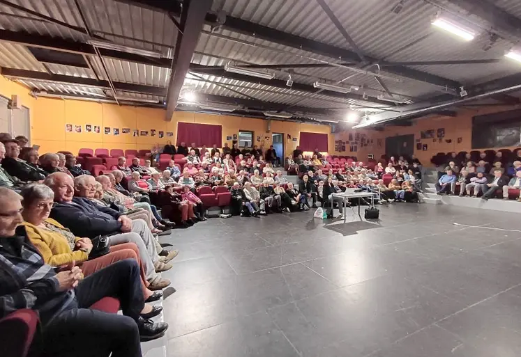 150 anciens exploitants ont assisté à l'assemblée générale de leur section le 16 mai à St Paulien.