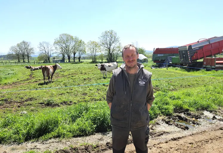 Frédéric Pélisse, président du PEA 43 et agriculteur, est prêt à venir en aide aux jeunes à la recherche d’un apprentissage.