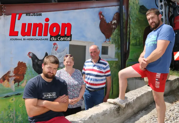 les quatre personnes de la famile Soule