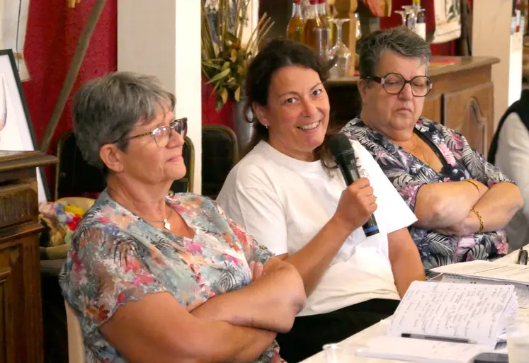 Pascale Durudaud et Anne-Sophie Belz-Barral.