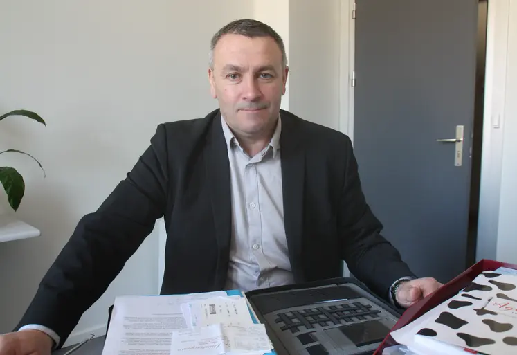 Yannick Fialip, président de la Chambre d'agriculture 43