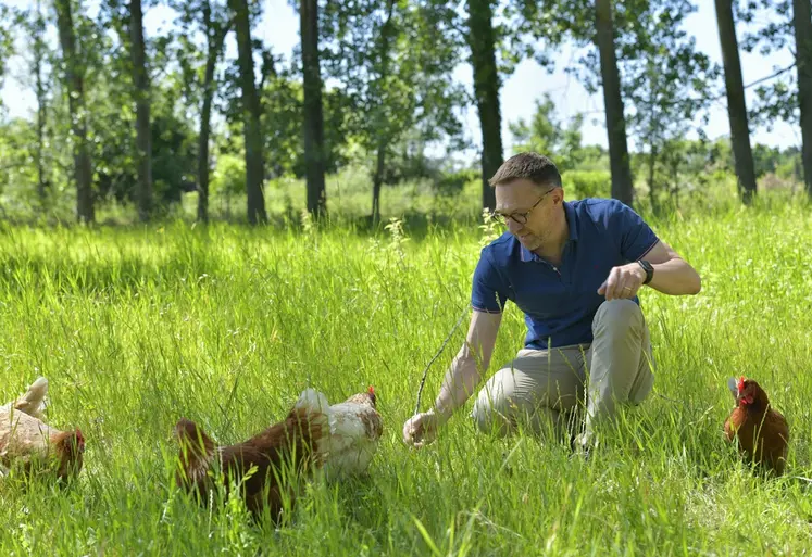 Frédéric Mally, dirigeant du Clos Mally