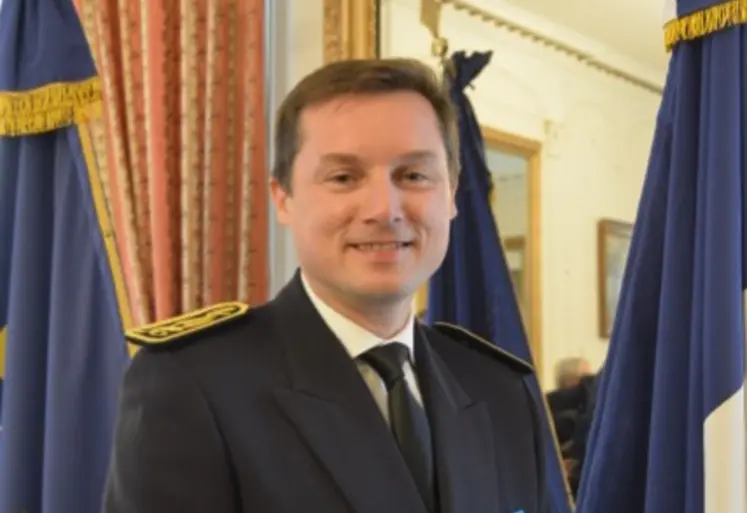 Jean-Philippe Legueult, préfet de la Creuse.