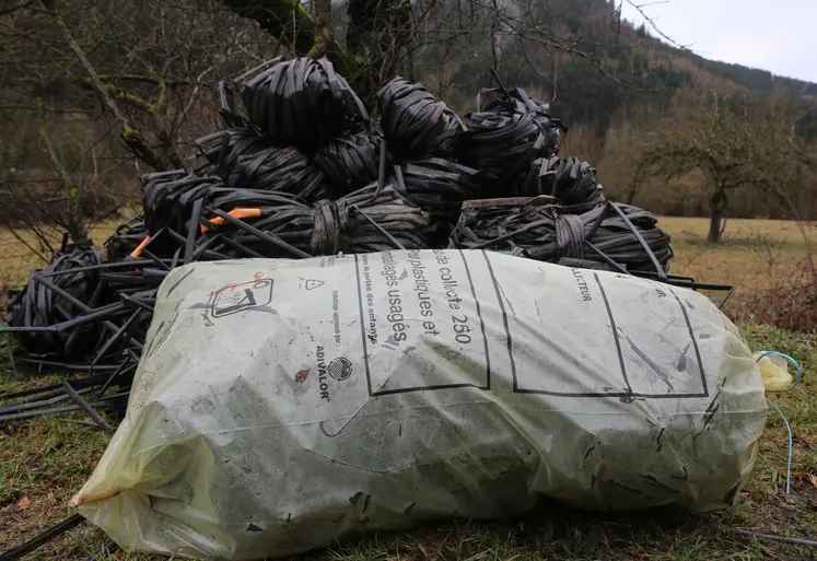 Collecte expérimentale de plastiques agricoles maraichers en Lozère
