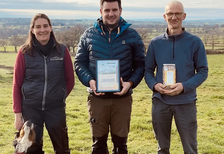 La Ferme du Tilloux a été récompensée au concours de la plus belle ferme de France.