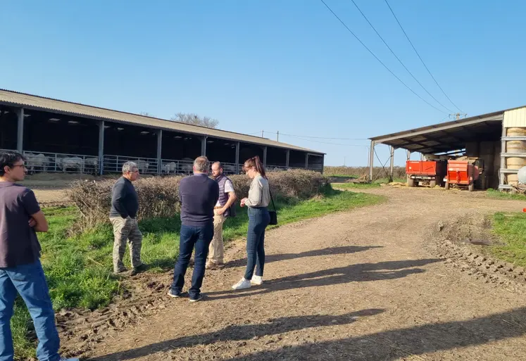 À Saint-Victor, chez Gilles Tailhardat.