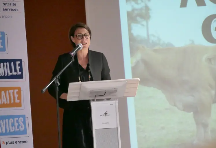 Anne-Laure Torrésin, directrice générale de la caisse centrale de MSA