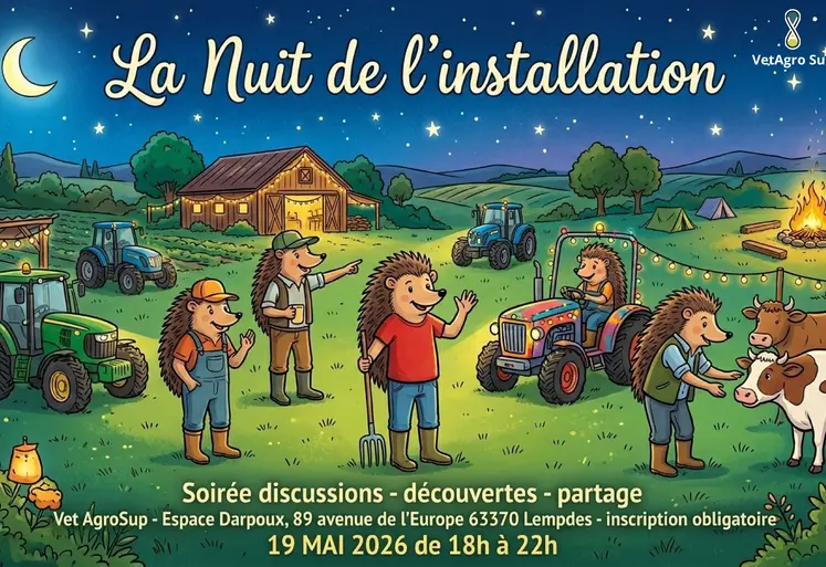 Affiche de la Nuit de l'installation.