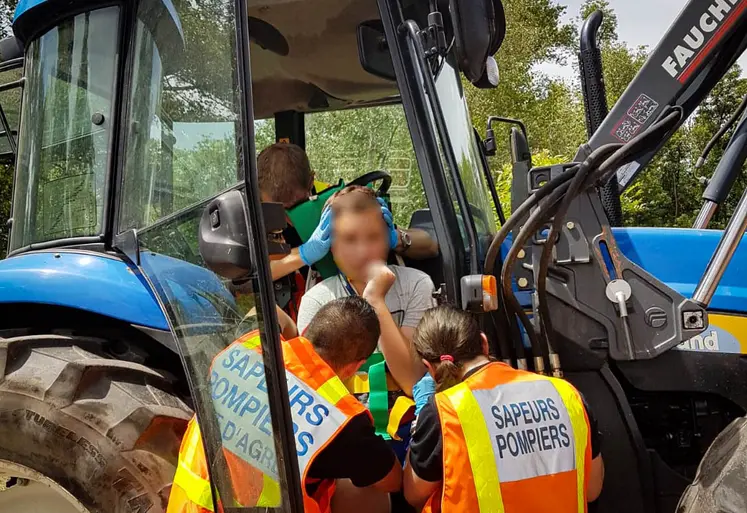 Un coup de chaleur n'est pas à prendre à la légère. photo d'archive