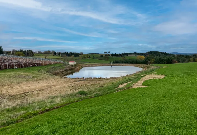 Retenue d'eau