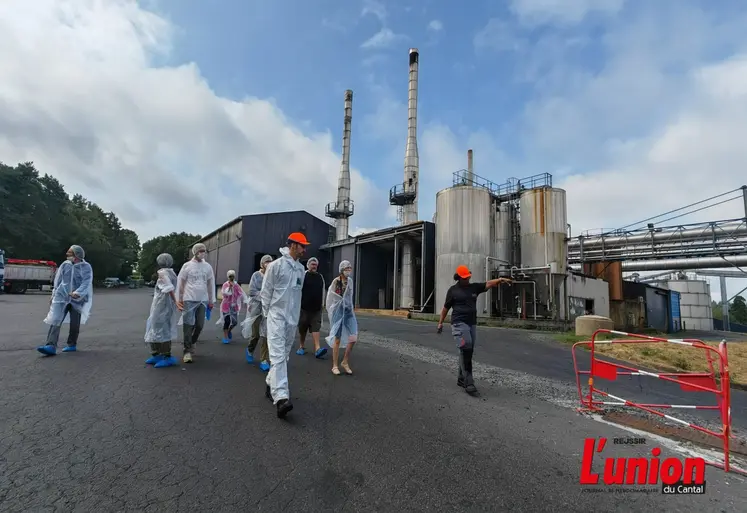 visite de l'usine d'équarrissage Sopa