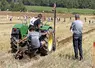 Le concours de labour lors de la Fête de la terre