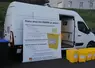 camion de ramassage des déchets sanitaires