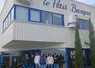 En décembre dernier, les éleveurs qui souhaitent se lancer dans la production ovin lait ont visité l'usine de la société Le Petit Basque près de Bordeaux.