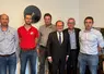 Hollande avec les syndicats de la FDSEA et des JA