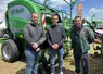 De gauche à droite : Damien Bras, directeur des établissements Marvalin, Romain Mercier et Pierre Guillaume technico-commercial de la zone sud-est chez Sterenn Equipements.