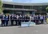 Organisateurs, élus et partenaires présents lors de l'inauguration de Clermont Fèira à la Grande Halle d'Auvergne. 