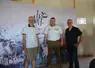 Pascal Picaud, vice-président ovins, Jean-François Aucouturier, président, et Jean-Christophe Dufour, vice-président bovins.