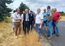 La FDSEA, les JA et la Chambre d'agriculture ont invité le Préfet et les services de l'état à se rendre sur une parcelle prédatée par le loup.