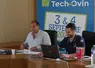 Guillaume Metz, président de Tech-Ovin et Nicolas Faurie, directeur