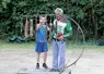 Une harpe à saucisse