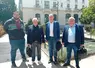 Jocelyn Dubost (JA), Jean-Luc Perrin (FRSEA), Michel Joux (CA AuRA) et Stéphane Joandel (FRSEA).