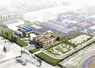 Sur 1,2	ha, le nouveau site de GRDF Sud-Est viendra s'adosser aux anciens bâtiments de la Sucrerie Bourdon fermés et inexploités depuis juin 2020.