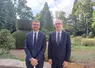 De gauche à droite : le directeur de Cabinet, Benoit De Lagarde et le Préfet Yvan Cordier.