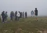 La rencontre avec un agriculteur ariègois a été riche d’échanges.