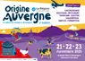 Affiche d'Origine Auvergne, le salon made in Auvergne, 3ème édition.