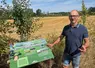 Jérôme Farjaud a mis en place un sentier de randonnée sur son exploitation.