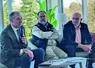 De gauche à droite : Michel Joux, président de la chambre régionale d'agriculture, Cédric Laboret, président de la chambre d'agriculture Savoie Mont-Blanc et Jean-Pierre Royannez, président de la Chambre d'agriculture de la Drôme.