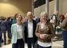  la directrice et le président des Gîtes de France Allier accompagnés de la 3e adjointe au Maire de Cusset