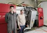 Loïs et Laurent Bouchiche ont été parmi les premiers éleveurs du Puy-de-Dôme à installer un robot de traite. 