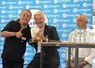Fabien Onteniente aux côtés de Laurent Wauquiez et d'Arnaud Bennet.