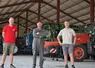 Antoine, Éric et Yoann Foncelle, de l'EARL des Diagots
