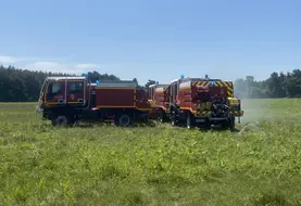 camions SDIS 63 exercice 