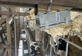 Actuellement, des capteurs d'ambiance ont été installés dans 5 bâtiments d'élevage laitier en Haute-Loire.