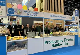 Après un premier week-end réussi, la dynamique est lancée sur le stand de la Haute-Loire.