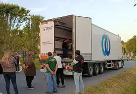 contrôle de camions