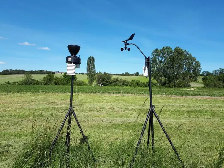 Un réseau qui compte 82 stations pluie température hygrométrie et 80 stations vent et rafales.