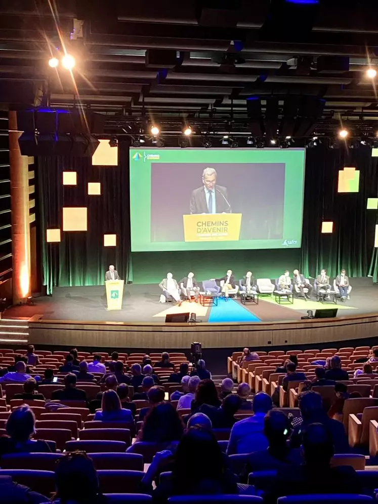 Congrès de la fédération nationale des Safer à Marseille, le 2 décembre 2021.