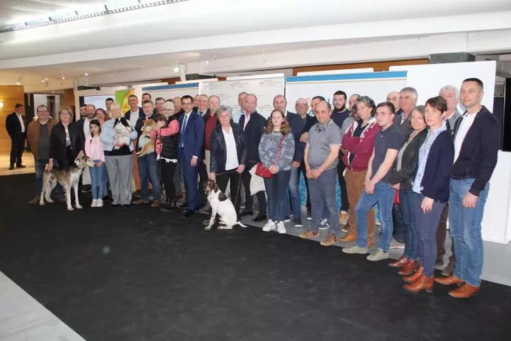 Quarante ambassadeurs du Bourbonnais ont été mis à l'honneur dans le hall du Conseil départemental de l'Allier.